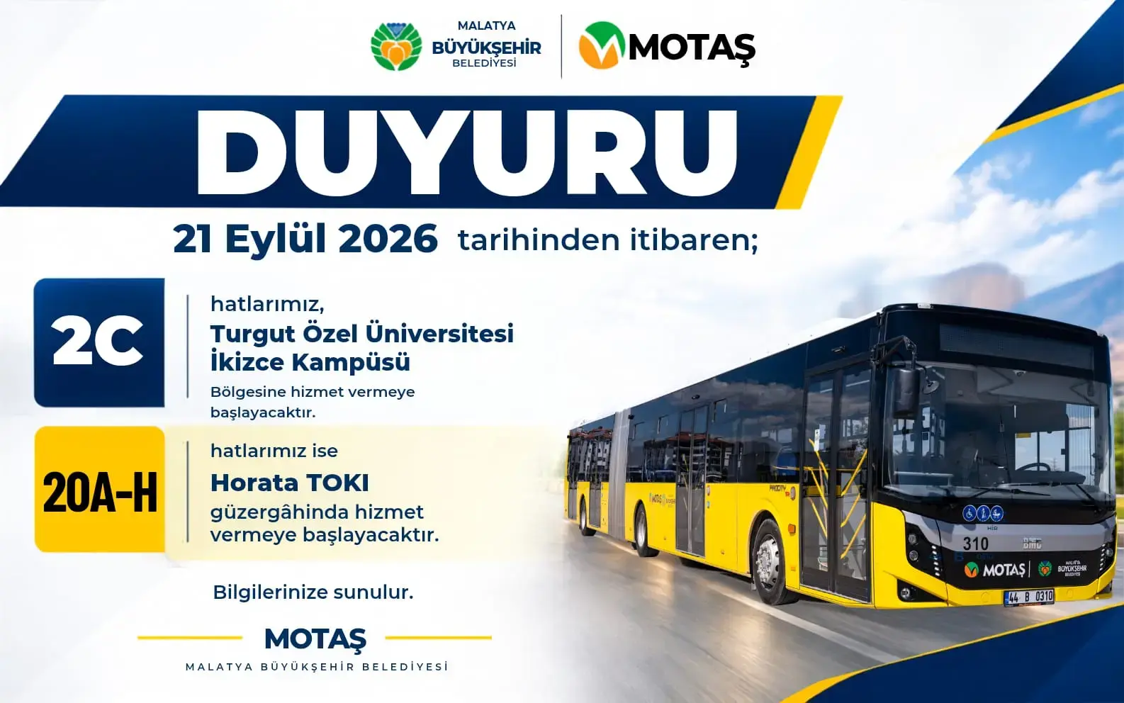 Yolcularımızın Dikkatine...