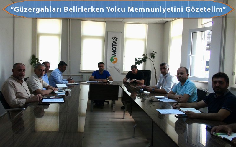 HAFTALIK OLAĞAN TOPLANTIMIZI GERÇEKLEŞTİRDİK