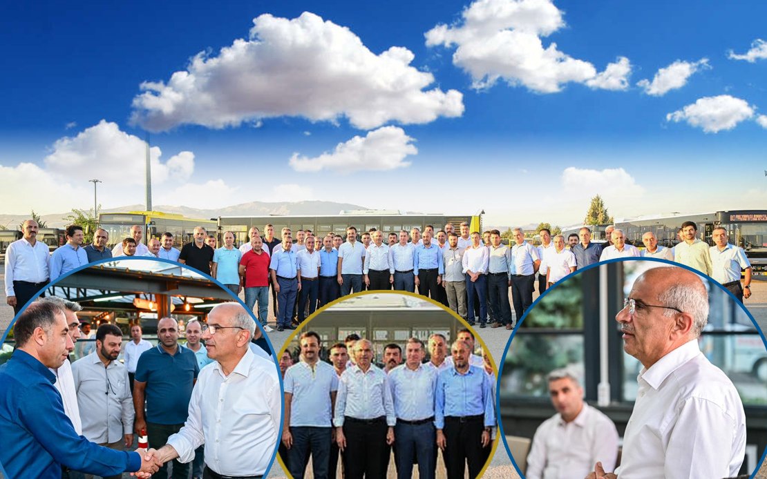 BAŞKAN ER ŞOFÖRLERİMİZLE KAHVALTIDA BULUŞTU