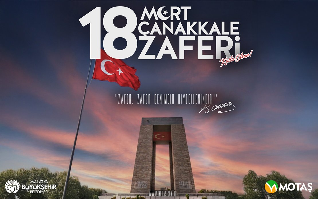 18 MART ÇANAKKALE ZAFERİ KUTLU OLSUN !