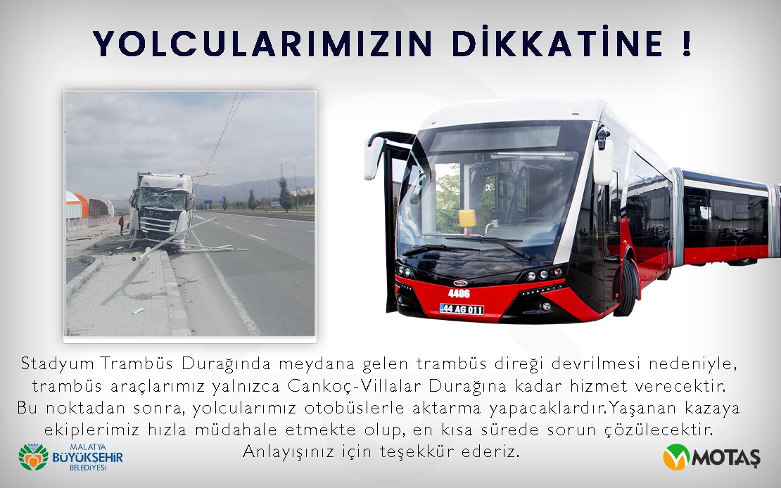 YOLCULARIMIZIN DİKKATİNE !